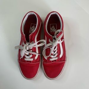 Red Vans
